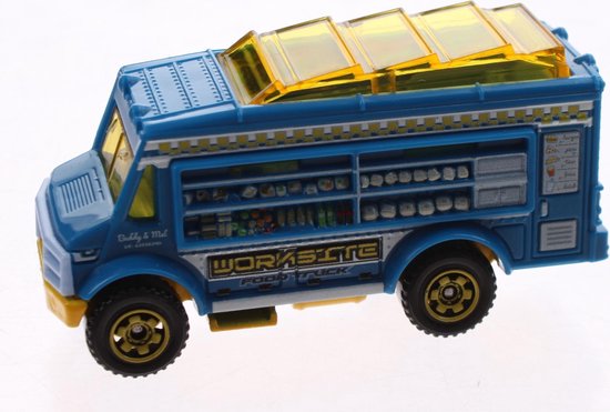 Matchbox Chow Mobile 7 Cm (schaal 1:64) Blauw/geel van Matchbox