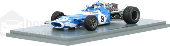 Matra MS80 Spark Modelauto 1:43 1969 Jean-Pierre Beltoise Matra International S7188 Monaco GP van Spark