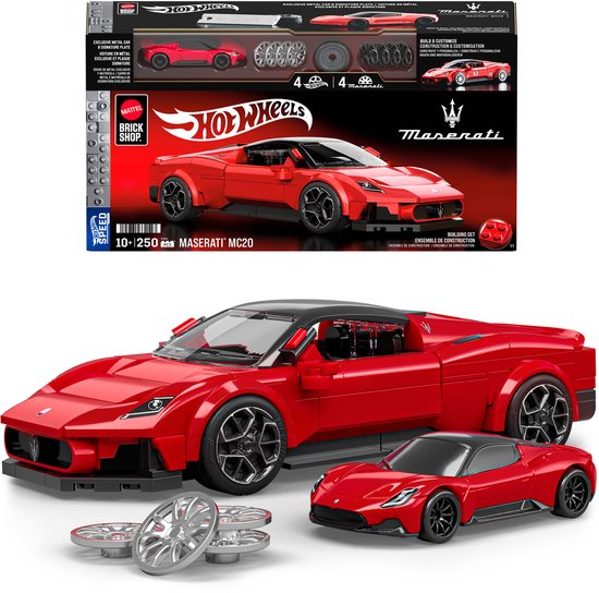 Mattel Bricks - Hot Wheels Speed Series - Maserati. van Mattel