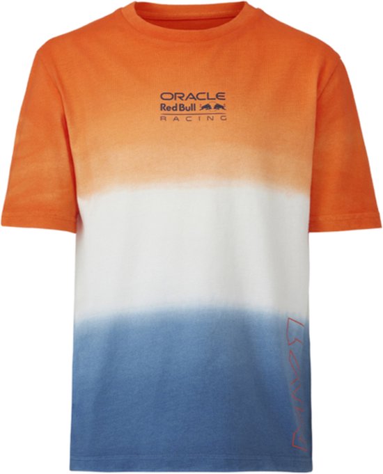 Max Verstappen Exotic Kids T-shirt Oranje Blauw M (140-146)