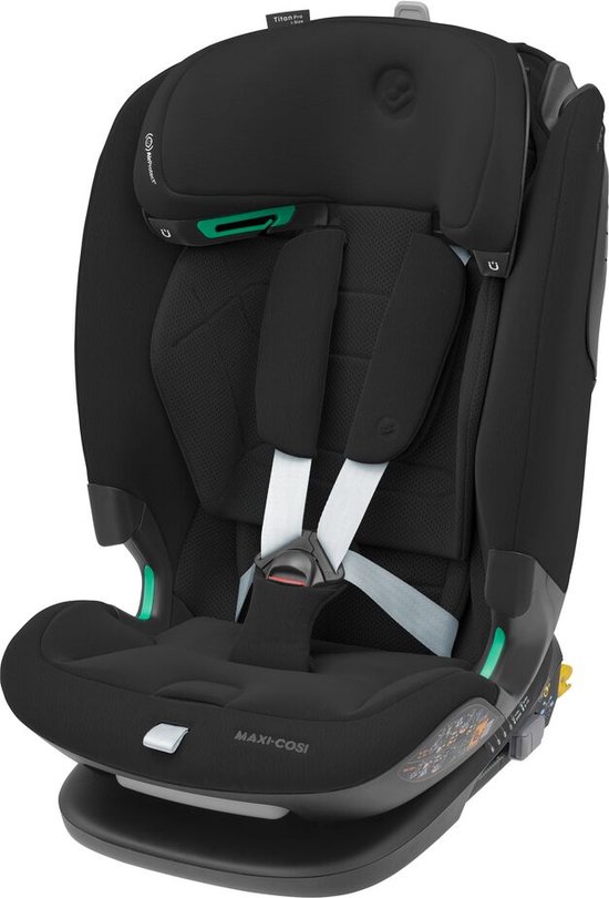 Maxi-Cosi Titan Pro 2 i-Size Autostoeltje - Authentic Black - Vanaf ca. 15 maanden tot 12 jaar van Maxi-Cosi