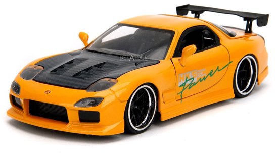 Mazda RX-7 1993 Geel van Merkloos