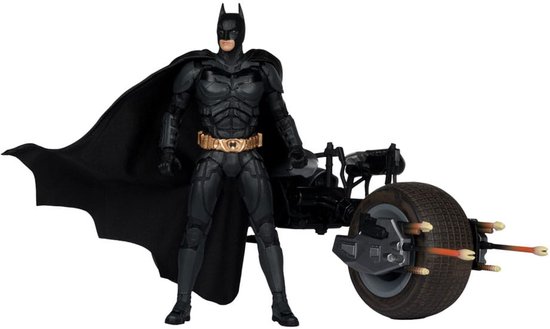 McFarlane Toys The Dark Knight DC Multiverse Action Figure met Vehicle Batman & The Batpod 18 cm Vehicles van McFarlane Toys