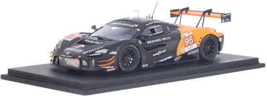 McLaren 720S GT3 Evo Spark Modelauto 1:43 2024 Marino Sato / Hiroshi Hamaguchi / Nico Pino United van Merkloos