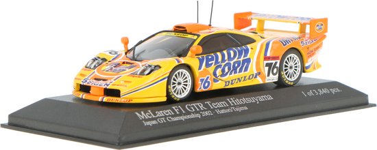 McLaren F1 GTR Minichamps Modelauto 1:43 2002 Naoki Hattori / Eiichi Tajima Hitotsuyama Racing van McLaren