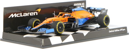 McLaren F1 Team MCL35M #3 Bahrain GP 2021 - 1:43 - Minichamps van McLaren