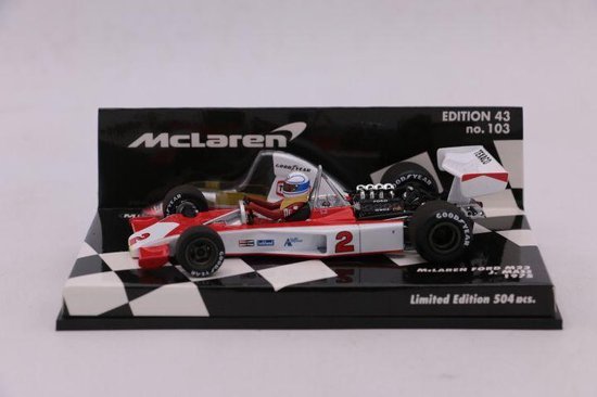 McLaren Ford M23 #2 1975 - 1:43 - Minichamps van McLaren