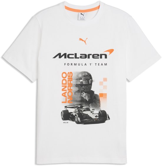 McLaren Lando Norris Fan Shirt Wit 2026 M - Formule 1