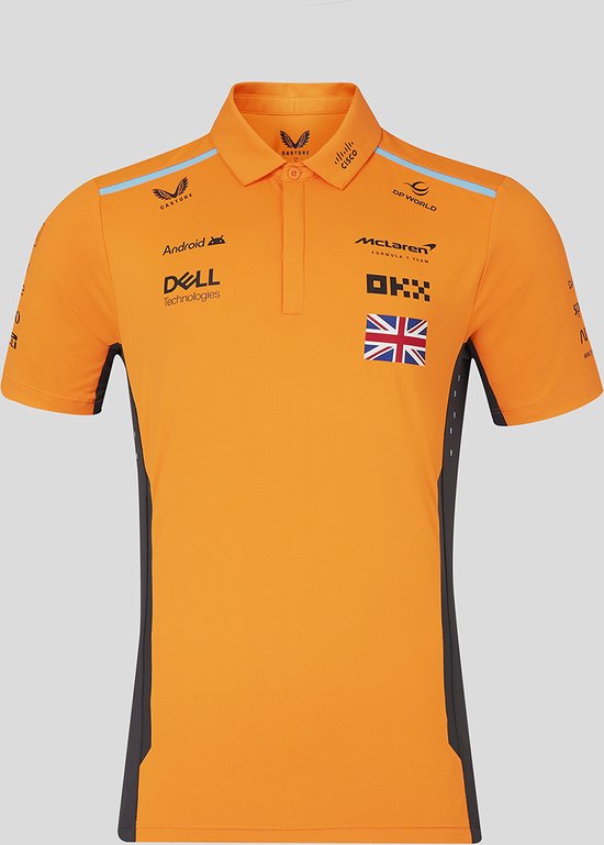 Mclaren Norris Polo Oranje 2024 L - Lando Norris - Formule 1 - LN4 van McLaren
