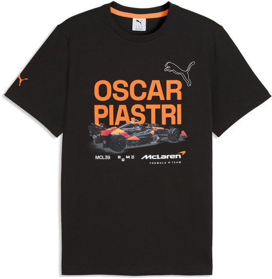 McLaren Oscar Piastri Fan Shirt Zwart 2026 M - Formule 1