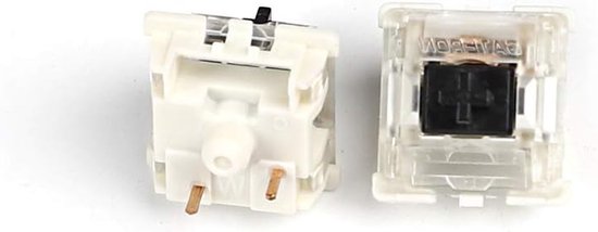 Mechanische Toetsenbord Schakelaars - MX Switches - Toetsenbord Reparatie - 3 Pin SMD Compatibel - 88 stuks - Zwart