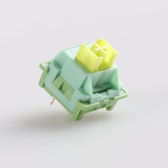 Mechanische Toetsenbord Schakelaars - Silent, Clicky, Tactiel & Lineair - 3Pin Pre-Lubed voor Gaming van Merkloos