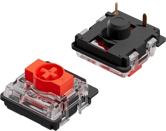 Mechanische Toetsenbord Switches Laag Profiel voor Gaming - 65 Stuks, Plaat Montage van Merkloos