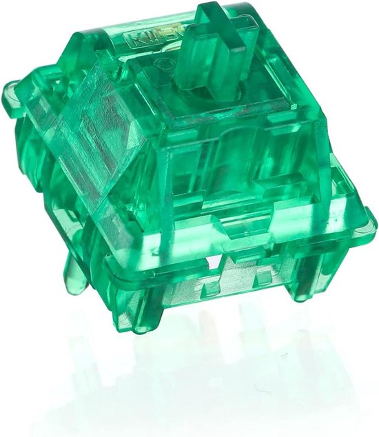 Mechanische Toetsenbordschakelaars - Schakelaars - Gaming DIY - Gepalladeerde contactpunten - 35 stuks - Groen
