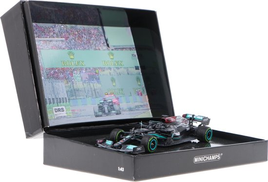 Mercedes-AMG F1 W12 E Performance Minichamps Modelauto 1:43 2021 Lewis Hamilton Mercedes-AMG van Mercedes-AMG F1