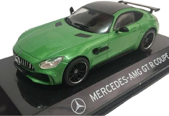 Mercedes-AMG GT R Coupe (Groen) 1/43 Atlas - Modelauto - Schaalmodel - Model auto van Mercedes-AMG