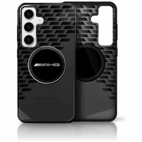 Mercedes Amg Transparante Rhombs Hoesje Voor Samsung Galaxy S25 High van Merkloos
