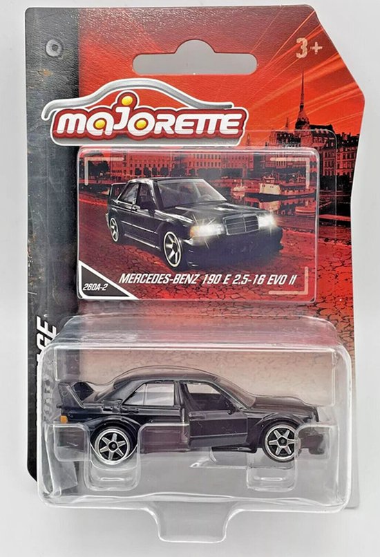 MERCEDES-BENZ 190 E 2.5-16 EVO II VINTAGE MAJORETTE PREMIUM CARS 1:64 (BK270125) van Merkloos