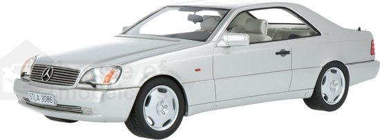 Mercedes-Benz 600 SEC V12 (C140) Cult Modelauto 1:18 1992 CML079-1 Schaalmodel van Mercedes-Benz
