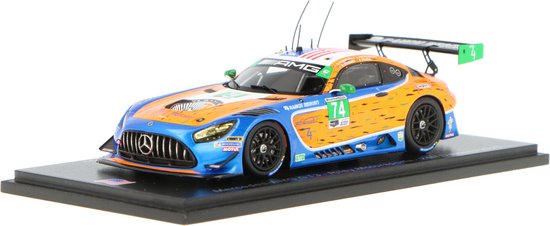Mercedes-Benz AMG GT3 Evo Spark Modelauto 1:43 2020 Lawson Aschenbach / Felipe Fraga / Ben Keating van Mercedes-Benz