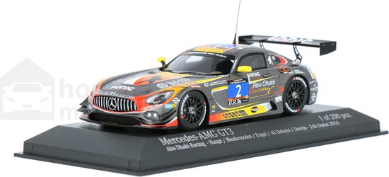 Mercedes-Benz AMG GT3 Minichamps Modelauto 1:43 2016 Hubert Haupt / Jeroen Bleekemolen / Indy van Mercedes-Benz
