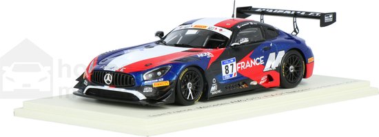 Mercedes-Benz AMG GT3 Spark Modelauto 1:43 2018 J-L Beaubelique / j. Pla France S6306 Nations Cup van Mercedes-Benz