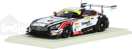 Mercedes-Benz AMG GT3 Spark Modelauto 1:43 2018 Raffaele Marciello Mercedes AMG GruppeM Racing van Mercedes-Benz