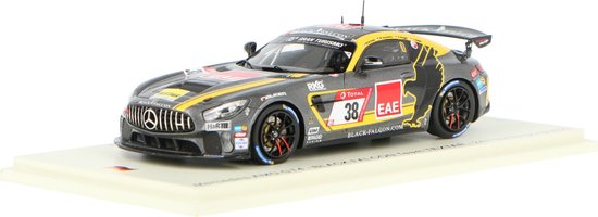 Mercedes-Benz AMG GT4 Spark Modelauto 1:43 2020 Mustafa Mehmet Kaya / Mike Stursberg / Reinhold van Mercedes-Benz