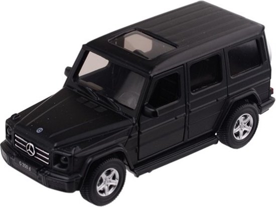 Mercedes-Benz G Klasse (Zwart) (10 cm) 1/43 Absolute Motors Supercars {Modelauto - Schaalmodel - Miniatuurauto - Speelgoed} van Mercedes