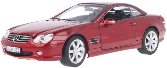 Mercedes-Benz SL 500 (R230) Norev Modelauto 1:18 2003 183841 Schaalmodel van Norev