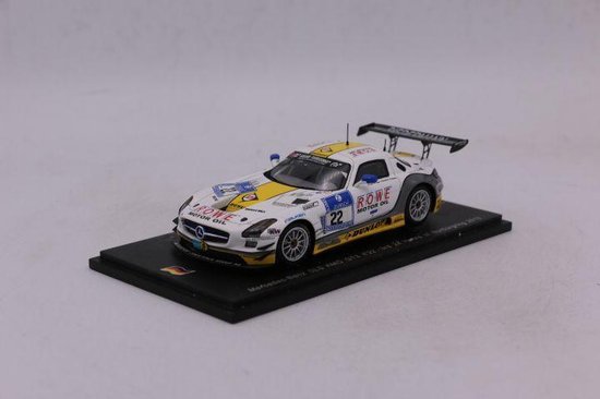 Mercedes-Benz SLS AMG GT3 #22 3rd 24 Hours of Nurburgring 2013 - 1:43 - Spark van Mercedes-Benz