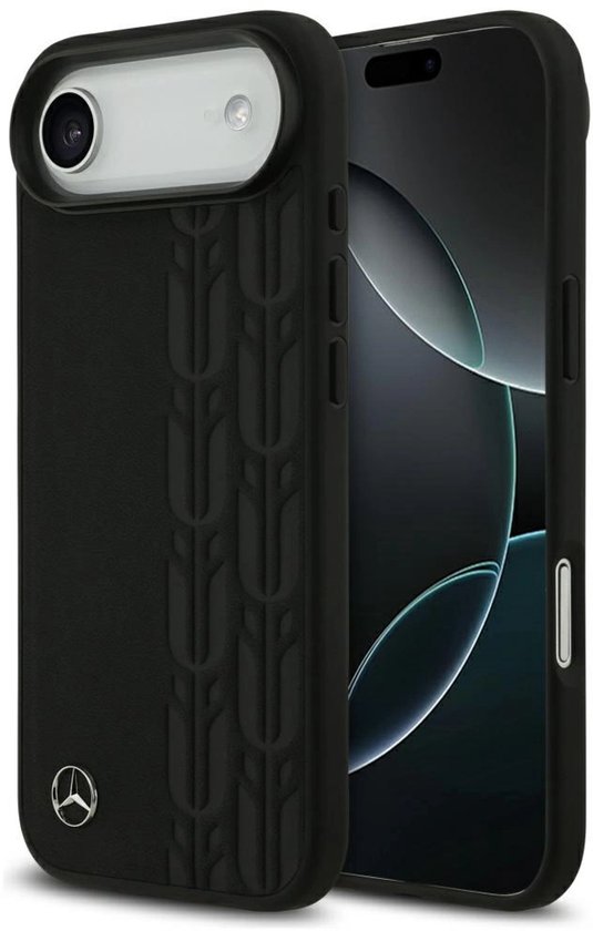 Mercedes Case Leer Laurel Leaves Magsafe Voor Iphone Air van Mercedes