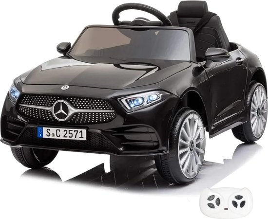 Mercedes CLS350 - Elektrische Kinderauto 12V - 1 tot 5 jaar - Zwart van Mercedes
