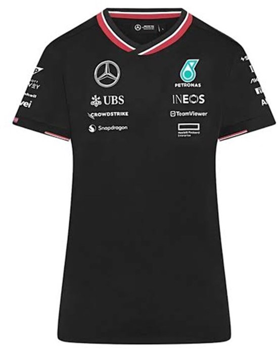 Mercedes F!1 RP women driver t-shirt maat M, zwart