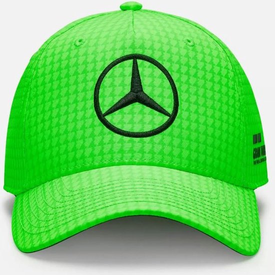 Mercedes Lewis Hamilton Kids cap groen - Lewis Hamilton cap - AMG Cap - van Mercedes