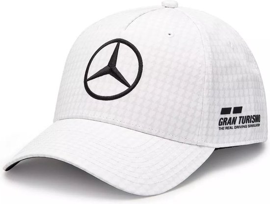 Mercedes Lewis Hamilton Kids Cap wit - Lewis Hamilton 44 kids cap - van Mercedes