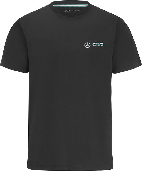 Mercedes Small Logo Tee van Merkloos