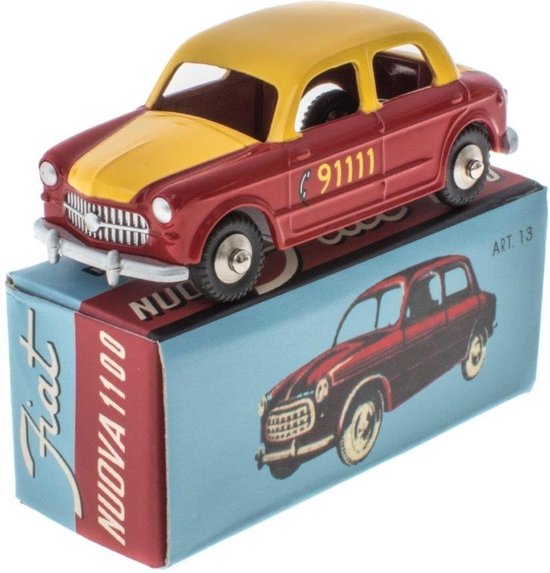 MERCURY Fiat NUOVA 1100 BERN TAXI schaalmodel 1:48 van MERCURY