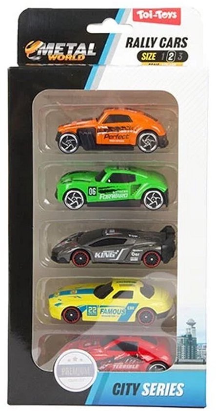 Metal Rally Auto's van Merkloos