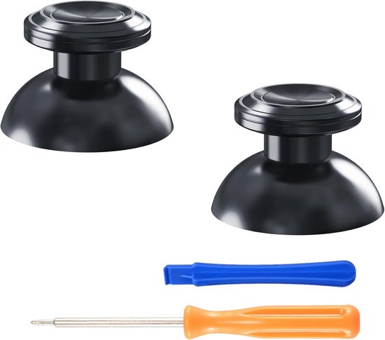 Metalen Analog Sticks Vervanging voor PS5 & PS4 Controllers - Duurzame Duimgrips van Merkloos