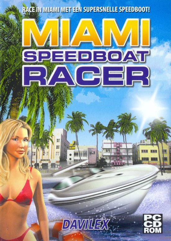 Miami Speedboat Racer van Merkloos