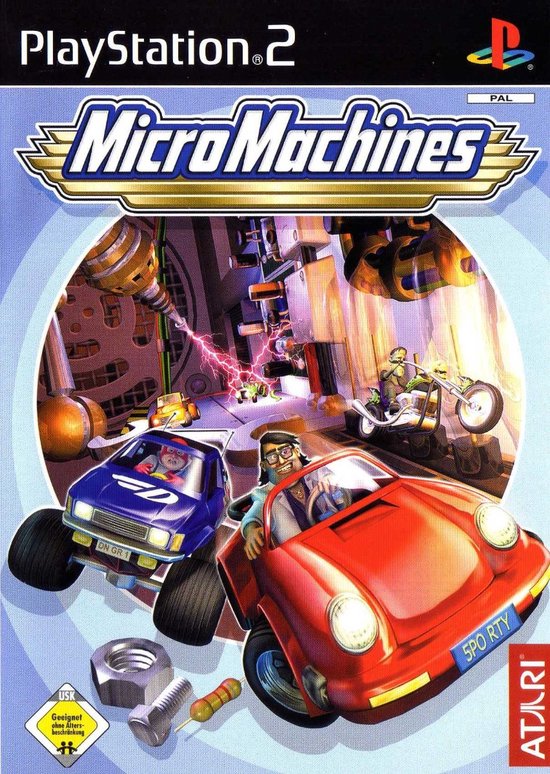 Micro Machines-Duits (PlayStation 2) Gebruikt van Hasbro