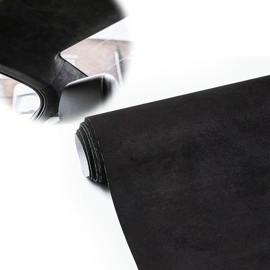 Microfiber fabric self-adhesive cockpit suede look faux leather suitable for vehicle cockpit, dashboard, roof canopy - ShopVlot