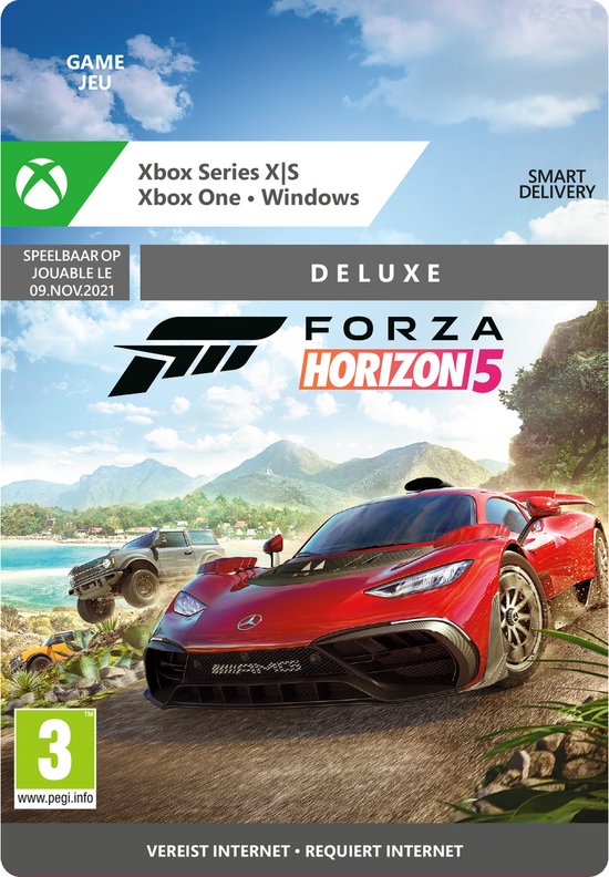 Microsoft Forza Horizon 5 Deluxe Edition - Xbox Series X|S / Xbox One & Windows Download van Microsoft