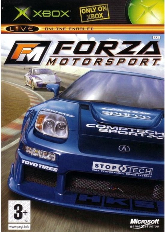 Microsoft Forza Motorsport Xbox EN DVD PAL van Microsoft