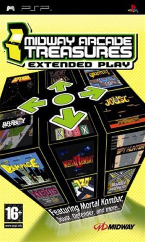 Midway Arcade Treasures Extended /PSP van Sony