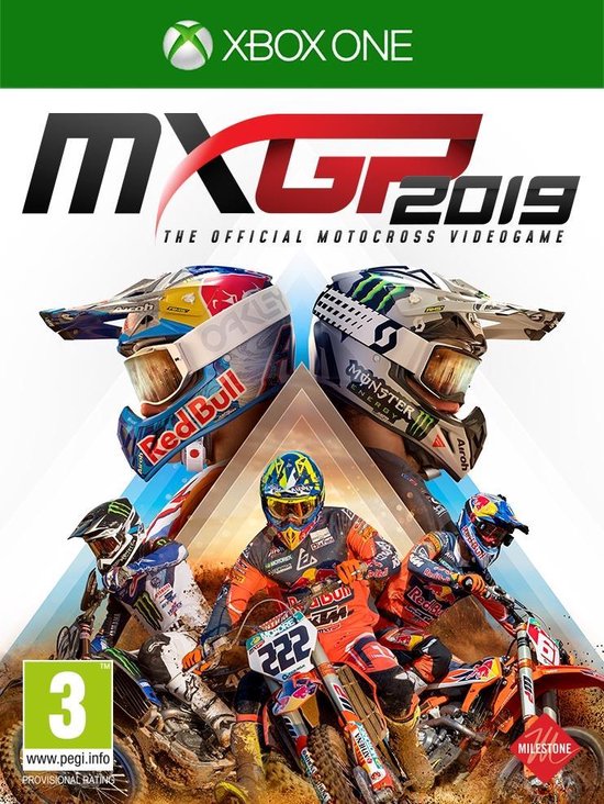 Milestone Srl MXGP 2019 - The Official Motocross Videogame, Xbox One, Multiplayer modus, E (Iedereen), Fysieke media van Merkloos