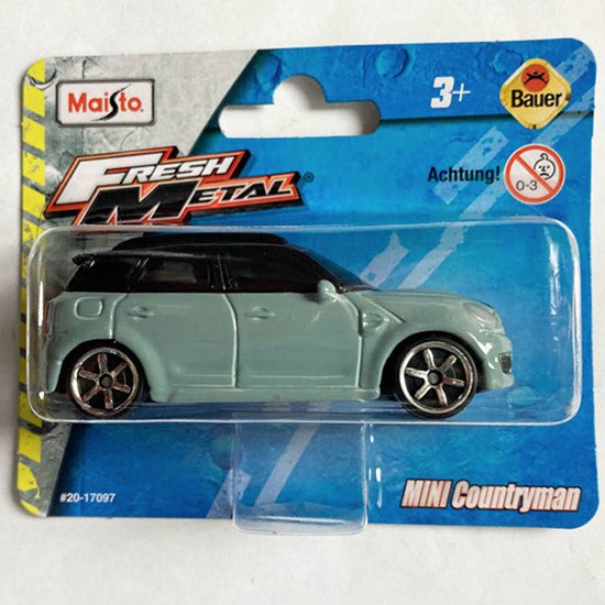 MINI COUNTRYMAN MAISTO GREY 1:64 BMW van Maisto