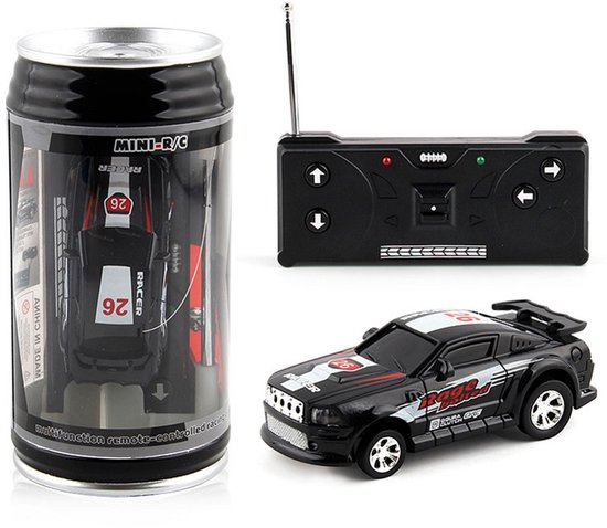 Mini RC Auto in Cola Blikje met LED Verlichting Afstandsbediening Drift Raceauto Speelgoed voor Kinderen van Merkloos