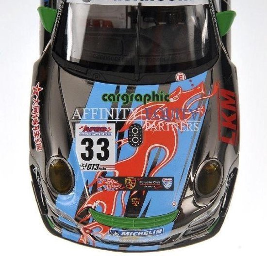 Minichamps 1:43 Porsche 911 GT3 Cup S, Winner GT3 Asia Challenge - Asian Festival of Speed 2009 - Mok Weng Sun, Limited Edition 1/1008 van Minichamps
